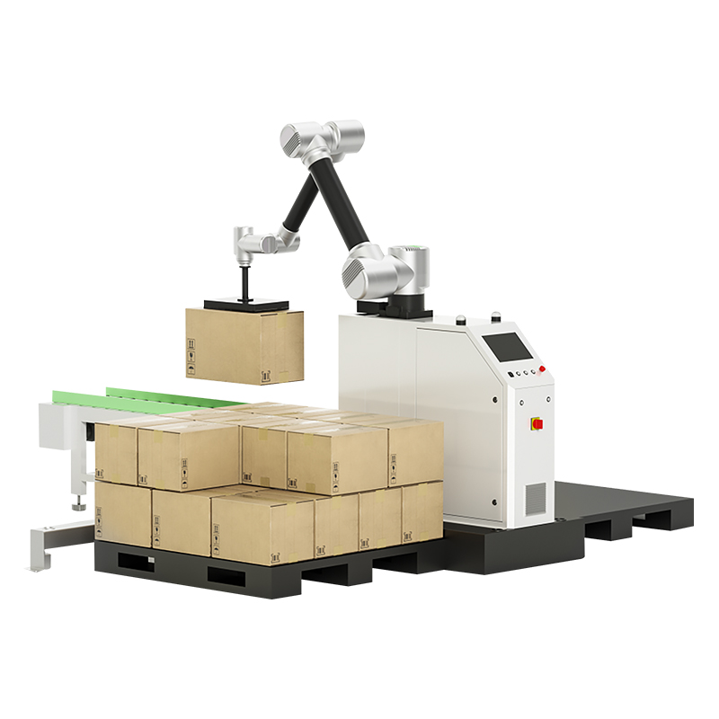 Együttműködő raklapozó munkaállomás 